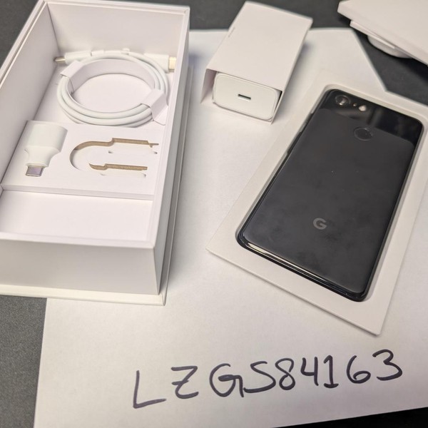 Google Pixel 3 - Unlocked, 128 GB, Black, Google Edition