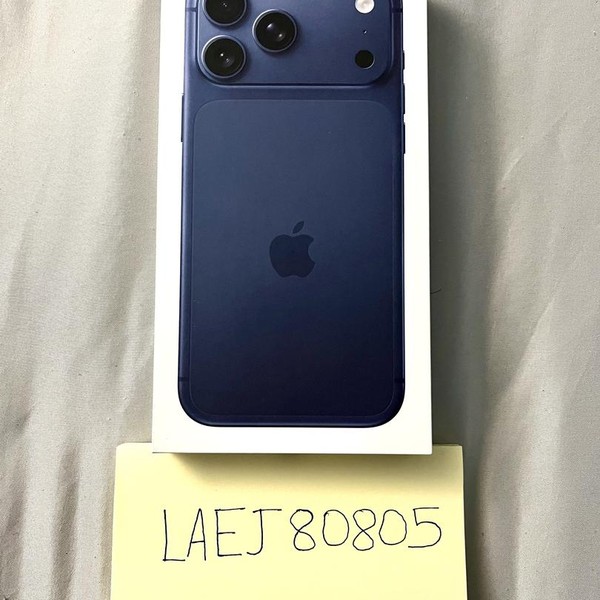 Apple iPhone 17 Pro Max - Unlocked, 256GB, Deep Blue, A3257