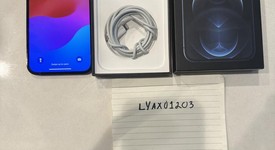 Good
													Apple iPhone 12 Pro Max - Unlocked, Pacific Blue, 256 GB, A2342, photo 2 of 8
