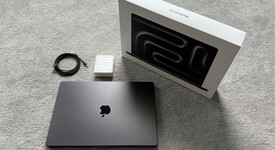 Good
													MacBook Pro Late 2023 (M3) - 16" - Apple M3 Max 14-core, Black, 1 TB, 36 GB, 30-core GPU, photo 4 of 8