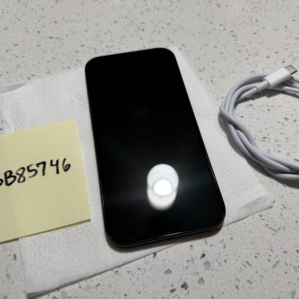 Apple iPhone 15 - Unlocked, 128 GB, Black, A2846