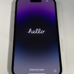 Good Apple iPhone 14 Pro - Unlocked, 512 GB, Purple, A2650