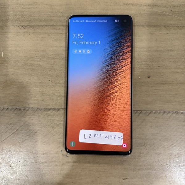 Samsung Galaxy S10 - Unlocked, 128 GB, White, 8 GB, SM-G973U1