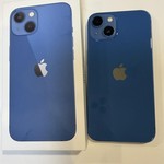 Mint Apple iPhone 13 - Unlocked, 128 GB, Blue, A2482