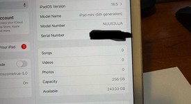 Good
													Apple iPad Mini 5th Gen - Wi-Fi, Silver, 256 GB, photo 3 of 6