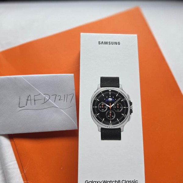 Samsung Galaxy Watch8 Classic - Wi-Fi, Black, SM-L500, 46mm