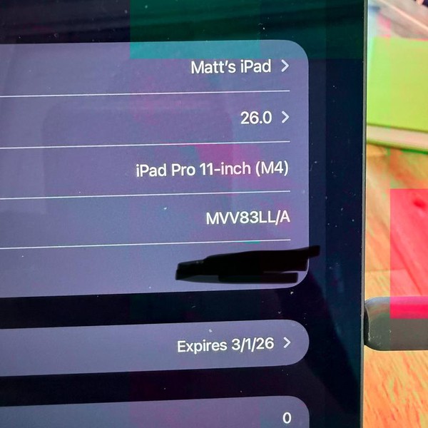 Apple iPad Pro 11 inch (M4) 2024 - Wi-Fi, Black, 256 GB, 8 GB, A2836, Standard Glass