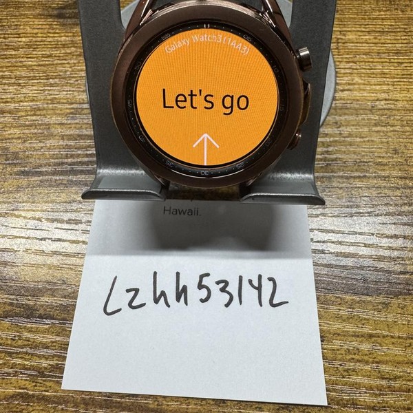 Samsung Galaxy Watch3 - Unlocked, Mystic Bronze, 41mm