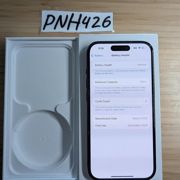 Apple iPhone 15 - Unlocked, 128 GB, Black, A2846