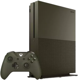 Xbox One S (2016) - 500 GB, Gray, Battlefield 1