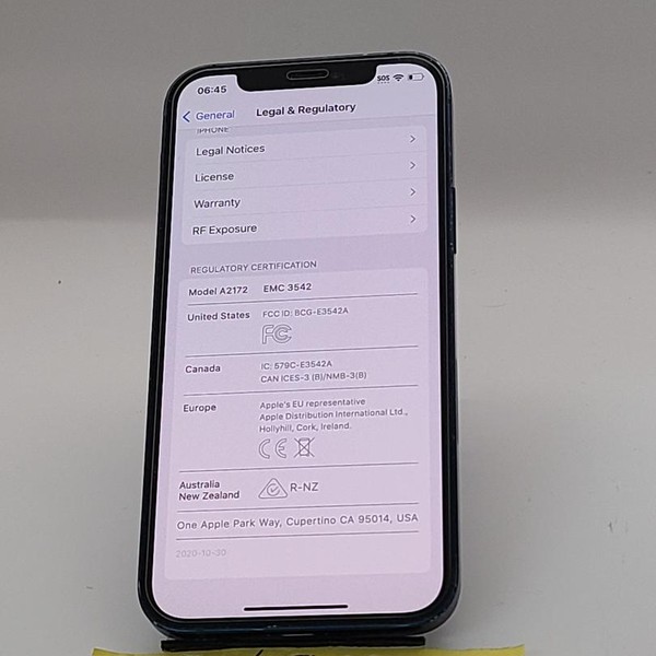 Apple iPhone 12 - AT&T, 64 GB, Blue, A2172