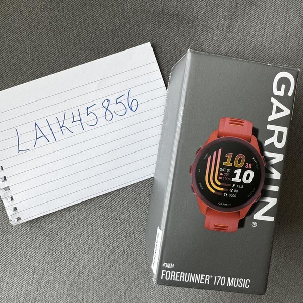 Garmin Forerunner 170 Music - Red Pink