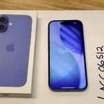 Mint Apple iPhone 16 - Unlocked, 128 GB, Ultramarine, A3081
