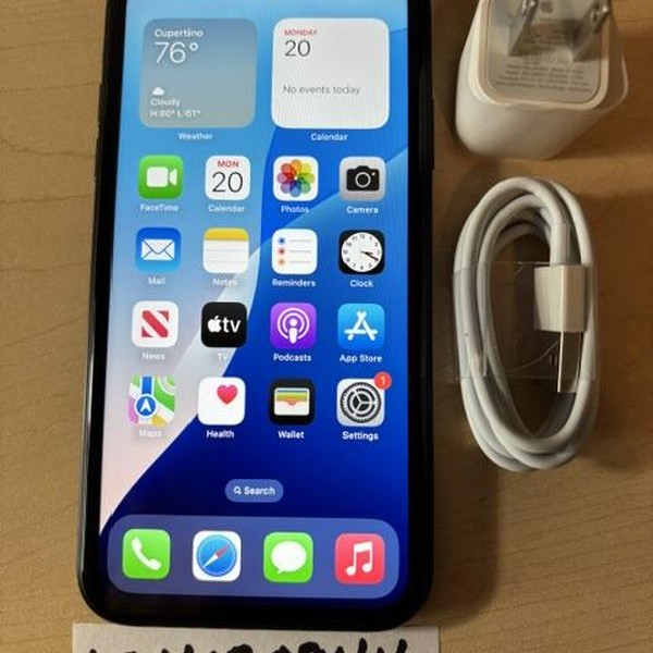 Apple iPhone Xr - Unlocked, 64 GB, Black, A1984