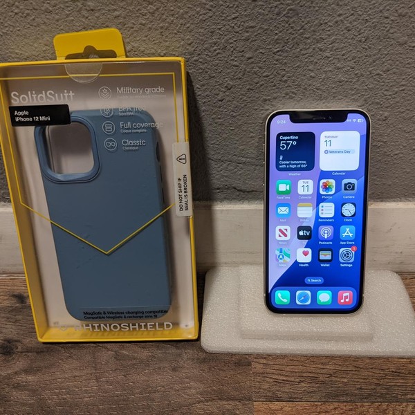 Apple iPhone 12 Mini - Unlocked, 64 GB, White, A2176