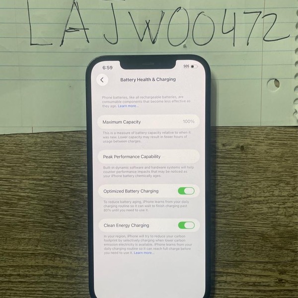 Apple iPhone 12 Pro Max - Unlocked Non-US, 256 GB, Pacific Blue, A2411
