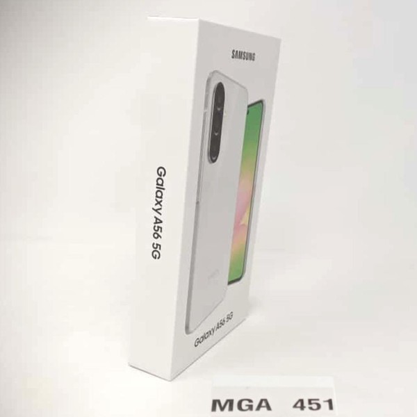 Samsung Galaxy A56 5G - Unlocked Non-US, Light Gray, 256 GB, 12 GB