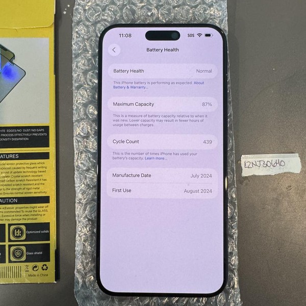 Apple iPhone 15 Pro Max - Unlocked, 256 GB, Black, A2849