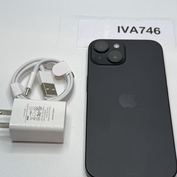 Apple iPhone 15 - Unlocked, 128 GB, Black, A2846