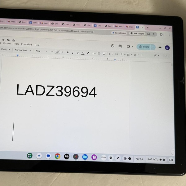 Google Pixel Slate - Wi-Fi, 64 GB, Navy Blue, 8 GB, Intel Core m3