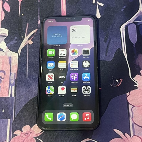 Apple iPhone Xr - Unlocked, 64 GB, Black, A1984