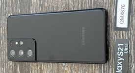Mint
													Samsung Galaxy S21 Ultra 5G - Verizon, Black, 128 GB, 12 GB, SM-G998U, photo 3 of 6