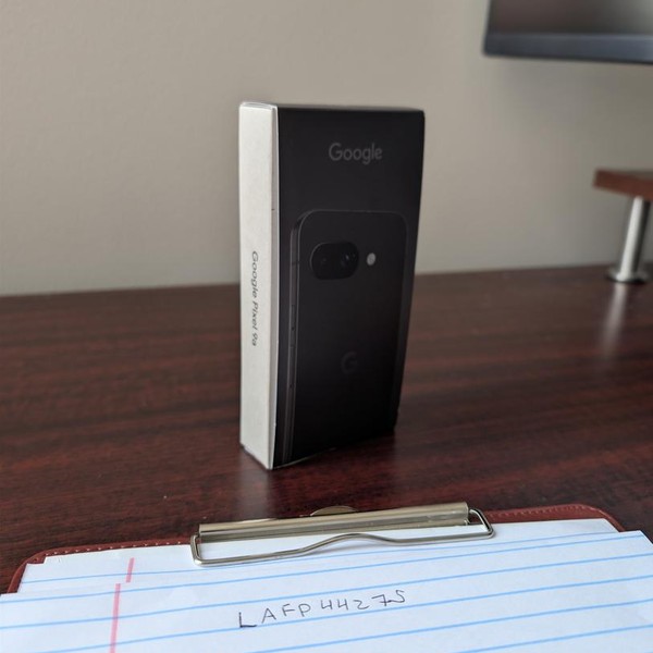 Google Pixel 9a - T-Mobile, 128 GB, Obsidian, 8 GB