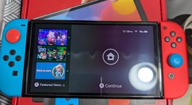 Good
													Nintendo Switch - OLED - Red & Blue, 64 GB, photo 4 of 8