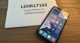 Good
													Apple iPhone 11 - Unlocked, Black, 128 GB, A2111, photo 1 of 5