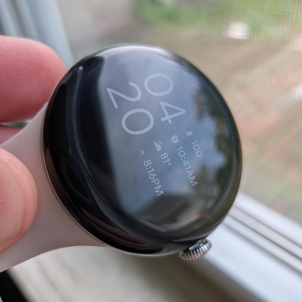 Google Pixel Watch 4 - Unlocked, Silver, 45mm, LTE