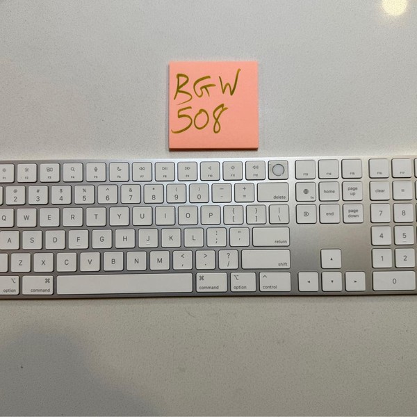 Apple Magic Keyboard - Touch ID and Numeric Keypad - Silver