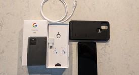 Mint
													Google Pixel 5a 5G - Google Fi, Black, 128 GB, 6 GB, photo 1 of 7