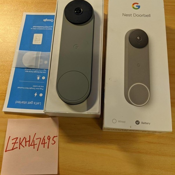 Google Nest Doorbell 2nd Gen (Battery) - Gray