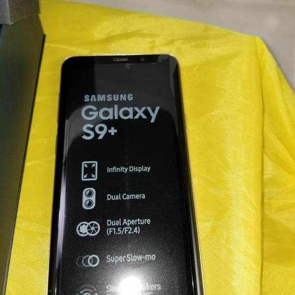 Samsung Galaxy S9 Plus - T-Mobile, 64 GB, Black, SM-G965U
