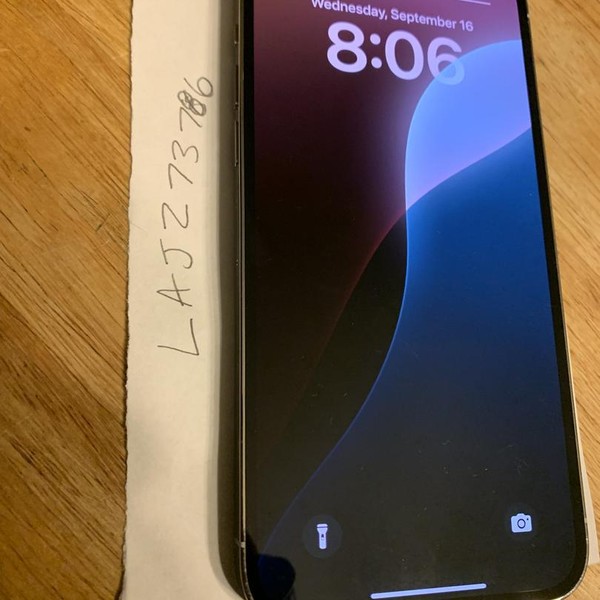 Apple iPhone 13 Pro Max - Unlocked, 128 GB, Silver, A2484
