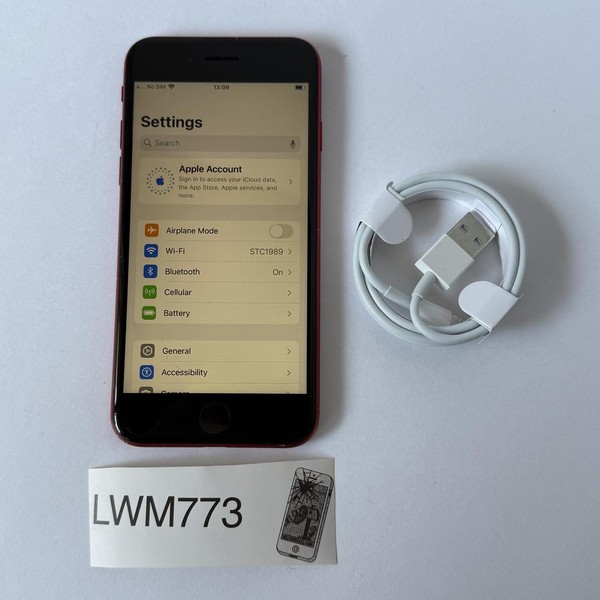 Apple iPhone SE 2nd Gen 2020 - Cricket, Red, 64 GB, A2275