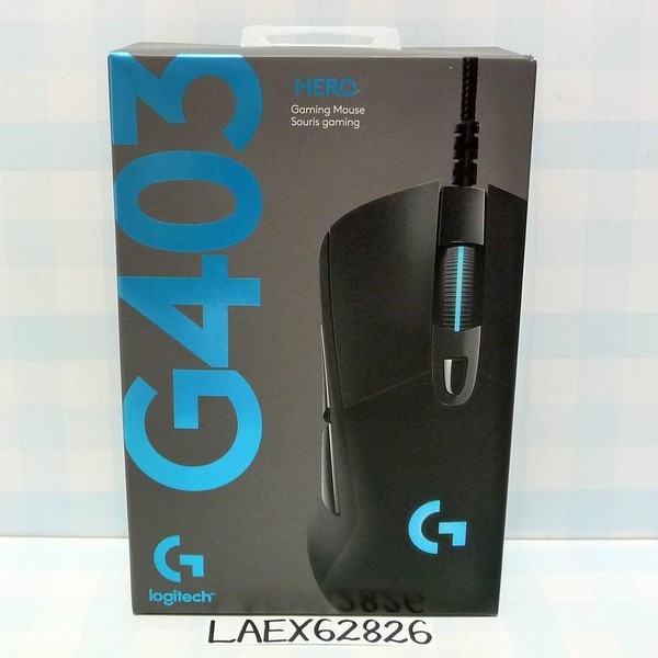 Logitech G403 HERO Gaming Mouse - Black