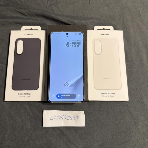 Samsung Galaxy S25 Edge - Unlocked, 512 GB, Silver, 12 GB, SM-S937U1