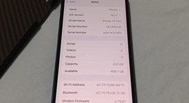 Good
													Apple iPhone 13 Mini - Unlocked, Blue, 512 GB, A2481, photo 2 of 13