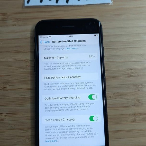 Apple iPhone SE 3rd Gen 2022 - Unlocked, 256 GB, Midnight, A2595