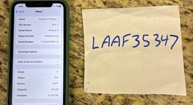 Mint
													Apple iPhone 11 - Unlocked, Black, 64 GB, A2111, photo 1 of 14