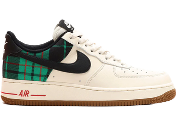 Nike Air Force 1 Low '07 LX Plaid Pale Ivory Stadium Green for sale