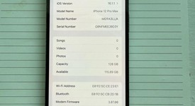 Good
													Apple iPhone 12 Pro Max - Unlocked, Graphite, 128 GB, A2342, photo 4 of 5