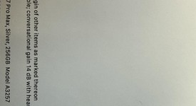 New
													Apple iPhone 17 Pro Max - Unlocked, Silver, 256 GB, A3257, photo 2 of 3