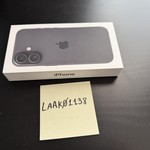 New Apple iPhone 16 - Unlocked, Black, 128 GB, A3081