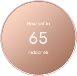 Nest Thermostat 4th Gen - Snow
