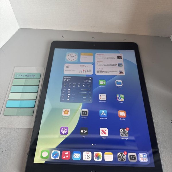 Apple iPad 9th Gen - Unlocked, 64 GB, Gray, A2603