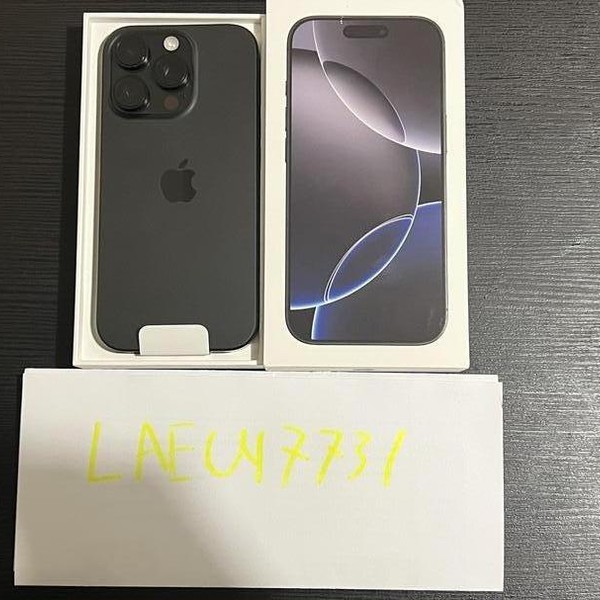 Apple iPhone 16 Pro - Unlocked, 128 GB, Black, A3083