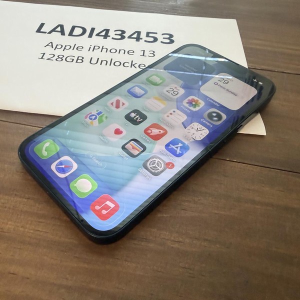 Apple iPhone 13 - Unlocked, 128 GB, Midnight, A2482