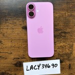 Mint Apple iPhone 16 - Unlocked, 128 GB, Pink, A3081